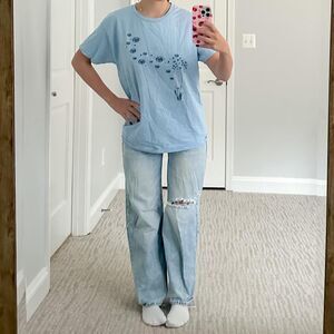 Vintage Penn state women’s dandelion unique cotton tee shirt